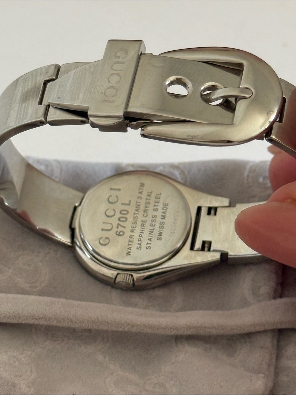 Gucci watch Silver Stainless Steel Bracelet ๐ - Picture 5 of 12